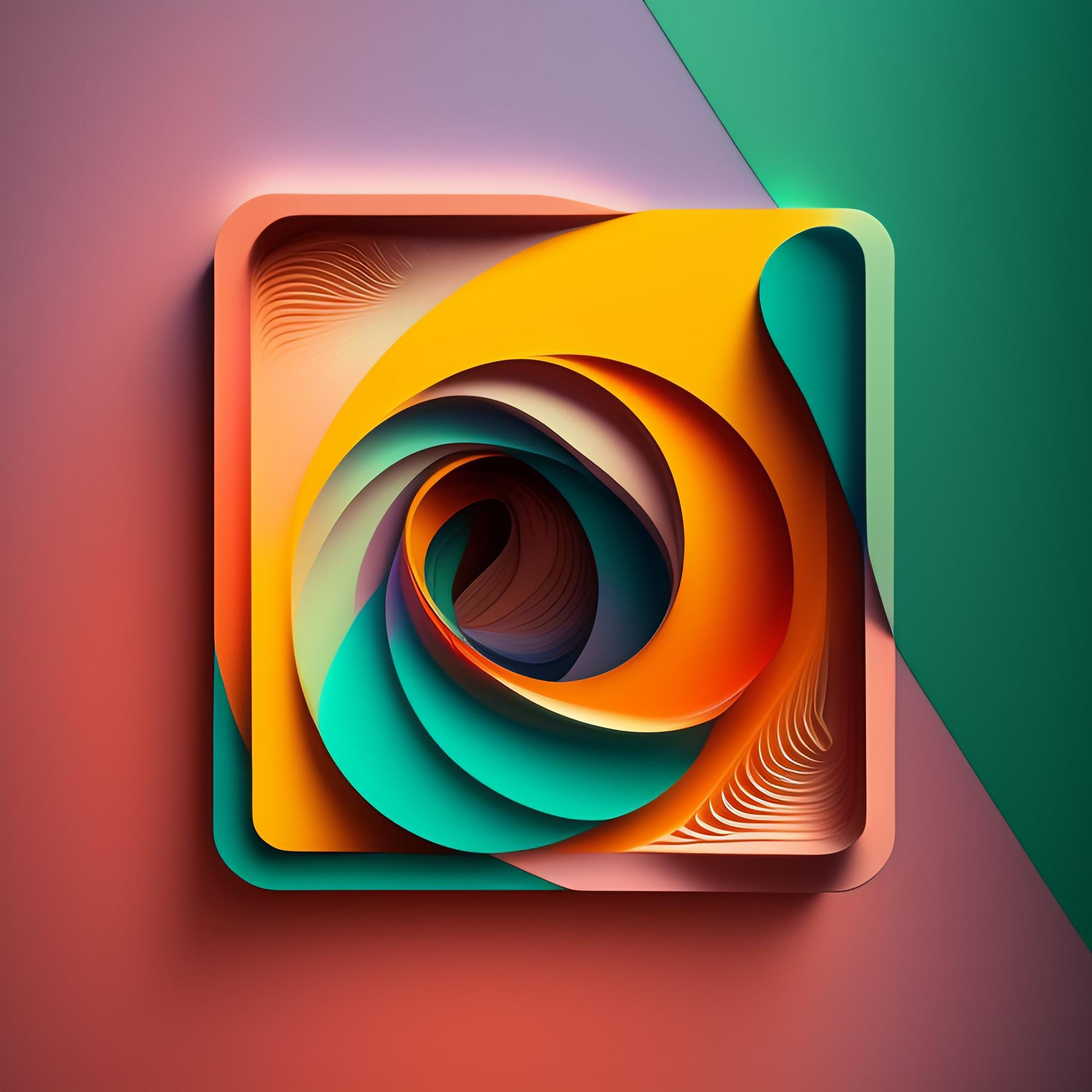 Animated illustration of a watermark being embedded into a content asset